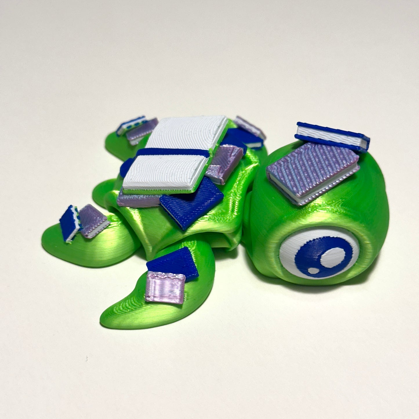 Standard Book Turtle - 3D Printed Articulating Figure