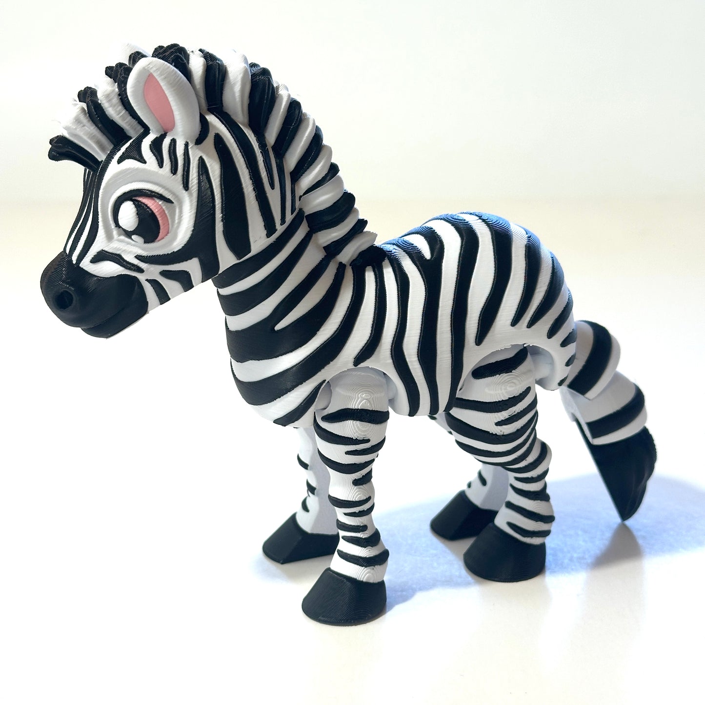 Flexi Zebra - 3D Printed Articulating Figure