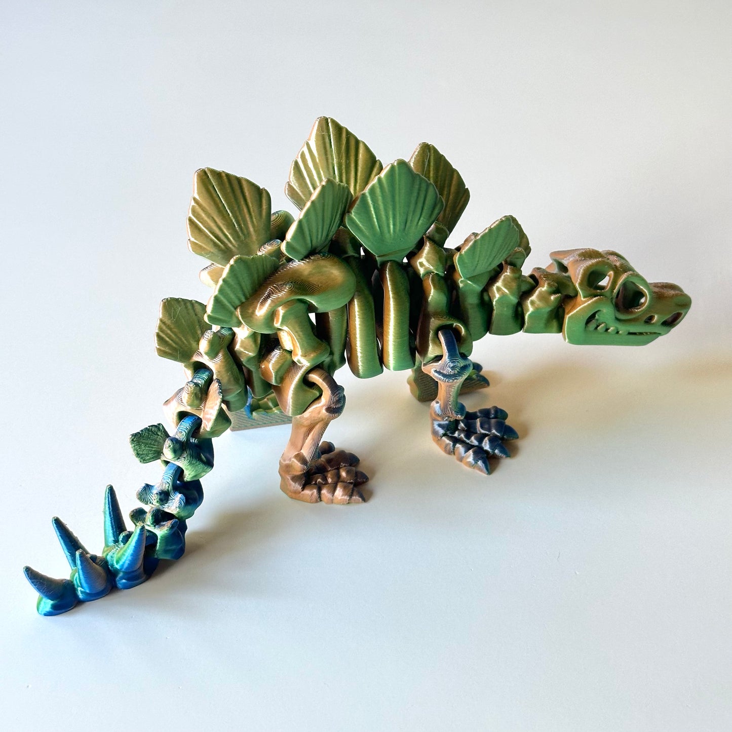 Flexi Stegosaurus - 3D Printed Articulating Figure