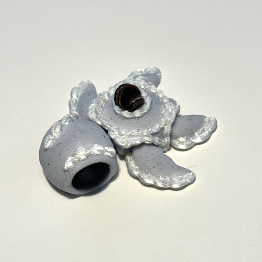 Mini Cookie Cake Turtle 3D Printed Articulating FIgure