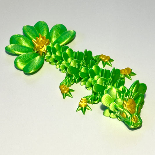 Baby Clover Dragon - 3D Printed Articulating Figure