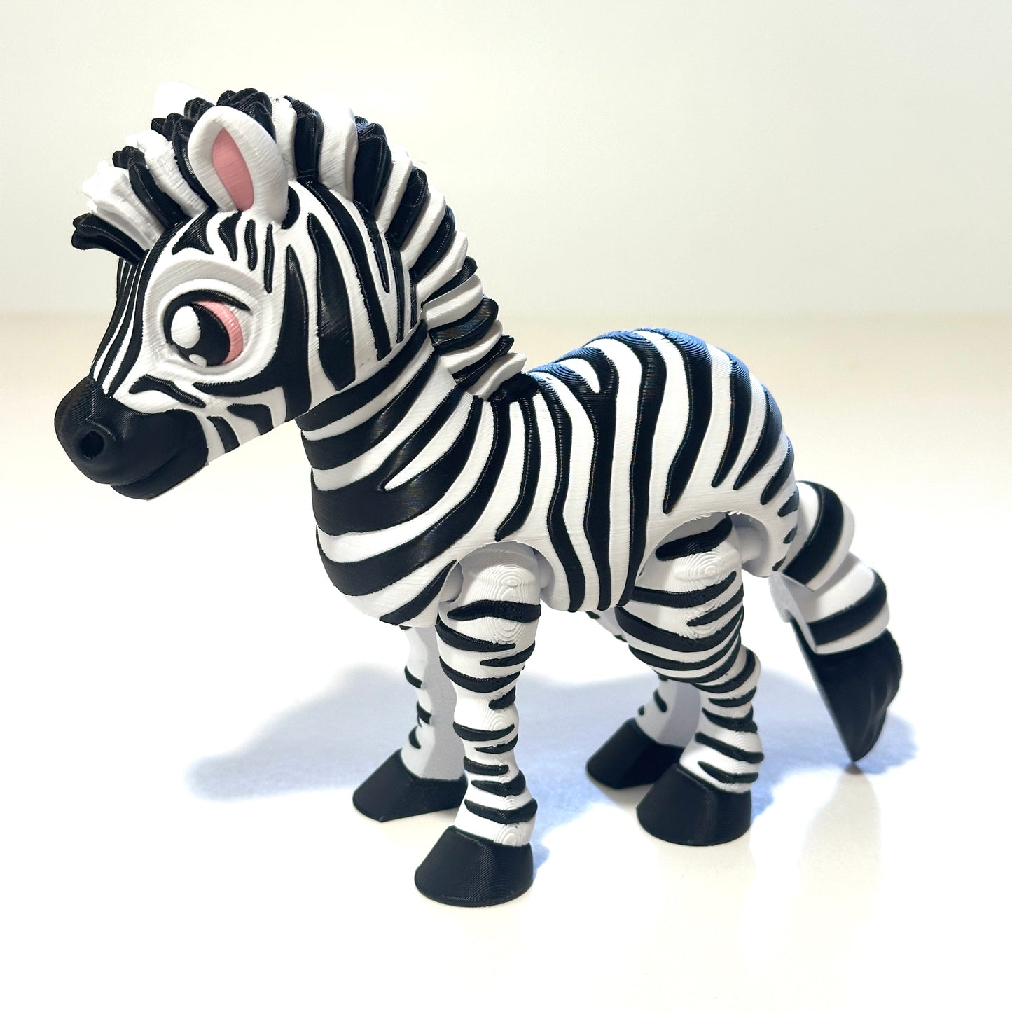 Flexi Zebra - 3D Printed Articulating Figure