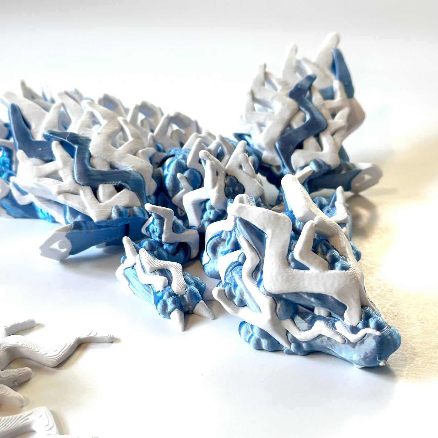 Large Storm Wing Dragon - 3D Printed Articulating Figure