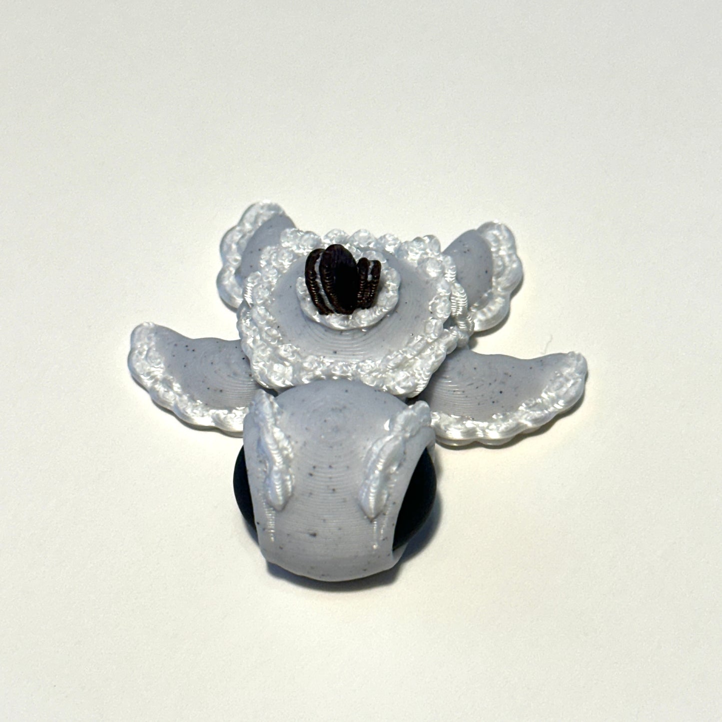 Mini Cookie Cake Turtle 3D Printed Articulating FIgure