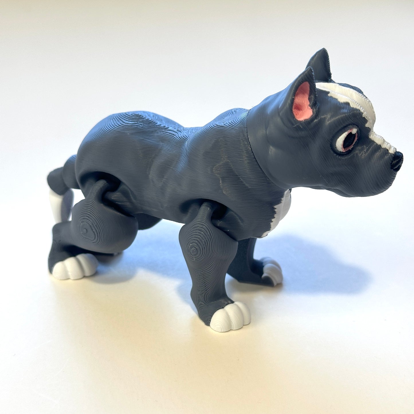 Flexi Pitt Bull - 3D Printed Articulating Figure