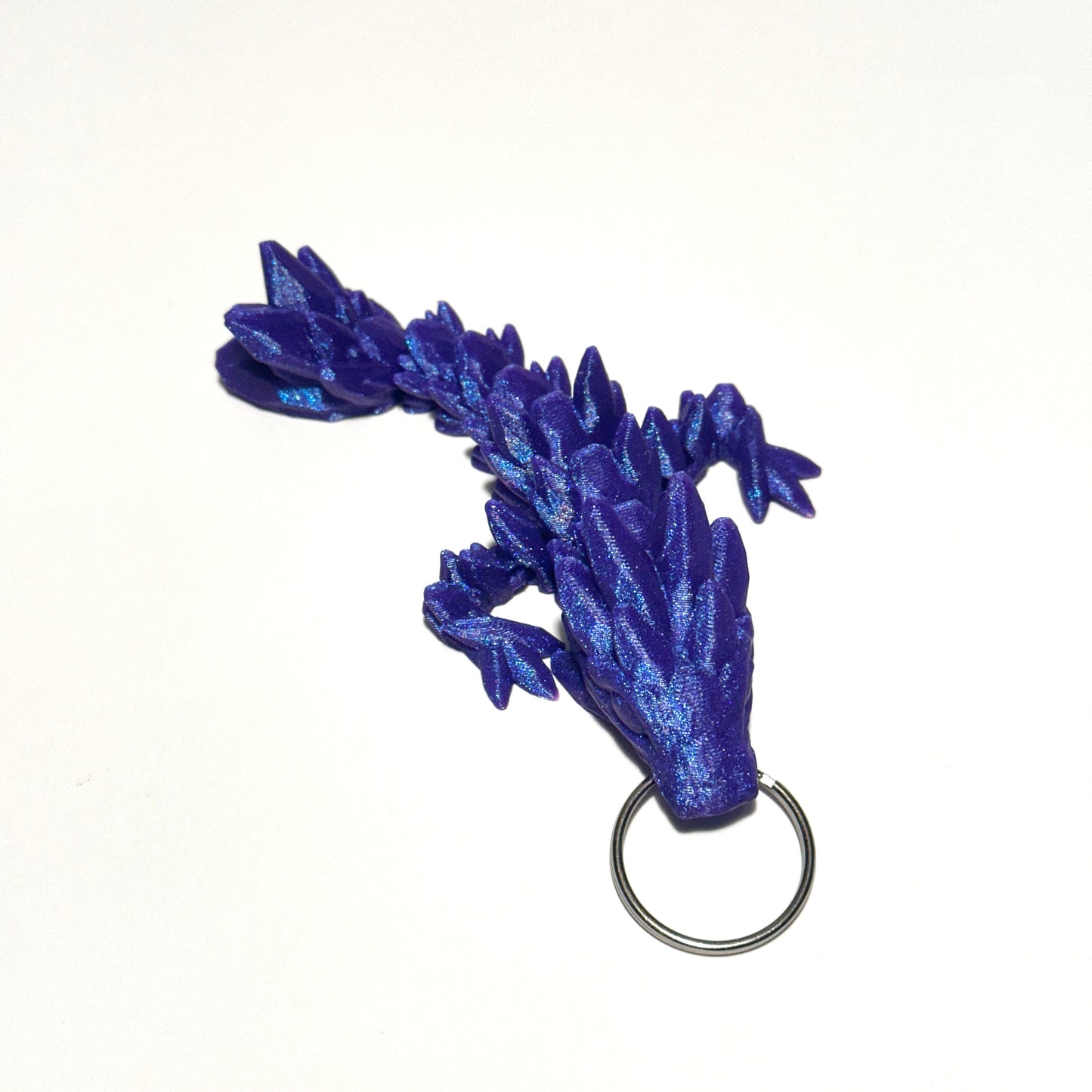 Gemstone Tadling Keychain - 3D Printed Articulating Figure