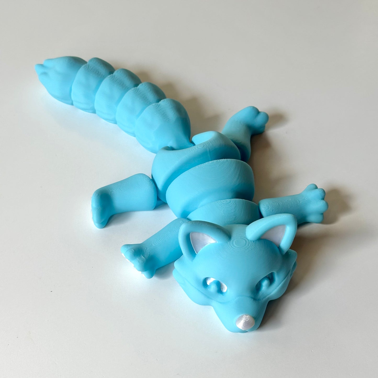 Giant Arctic Fox - 3D Printed Articulating Figure