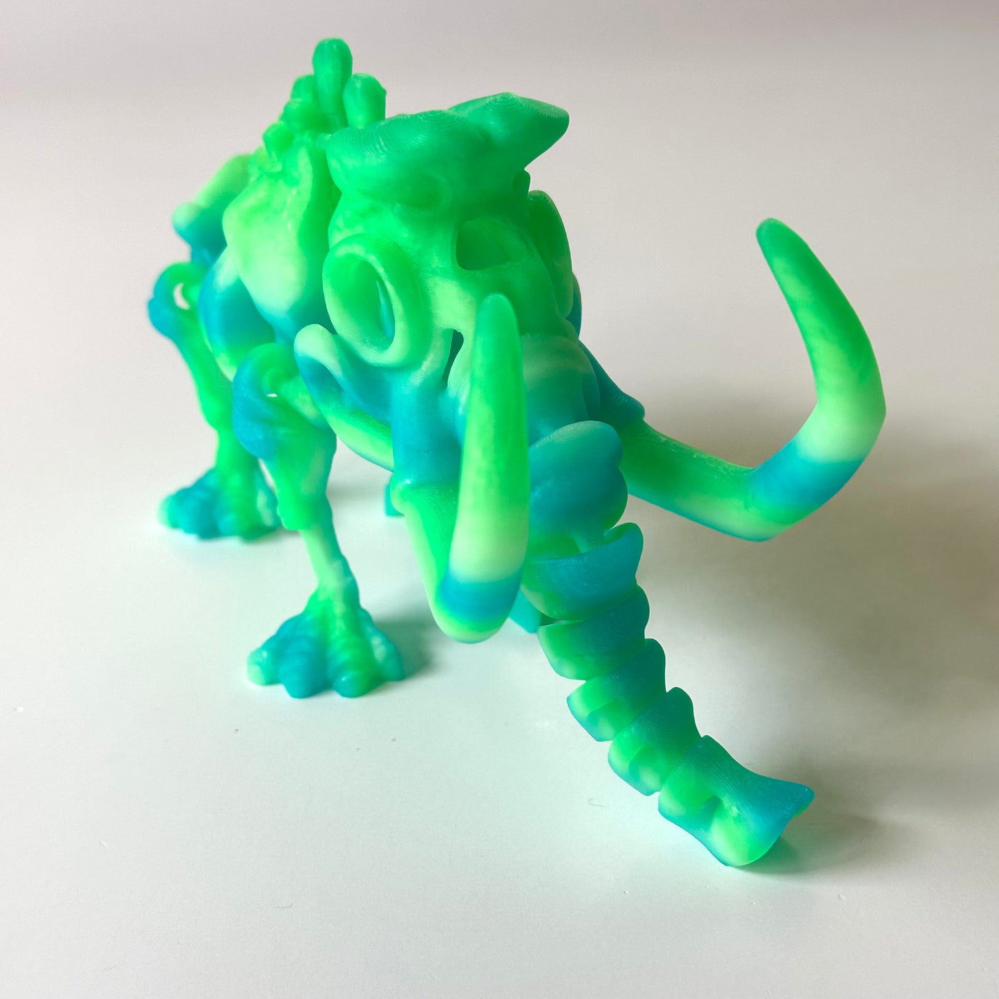 Flexi Mammoth - 3D Printed Articulating Figurine
