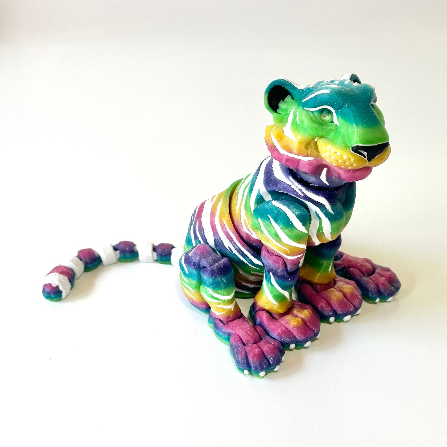 Tiger - 3D Printed Articulating Figurine