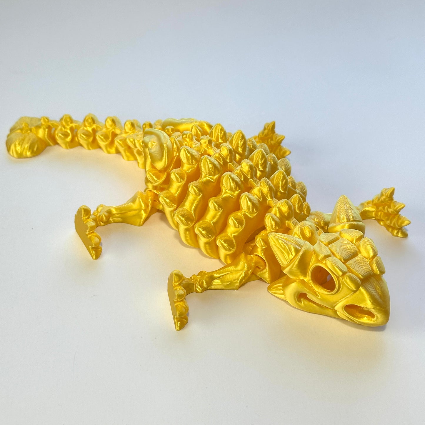 Flexi Skeleton Ankylosaurus - 3D Printed Articulating Figure