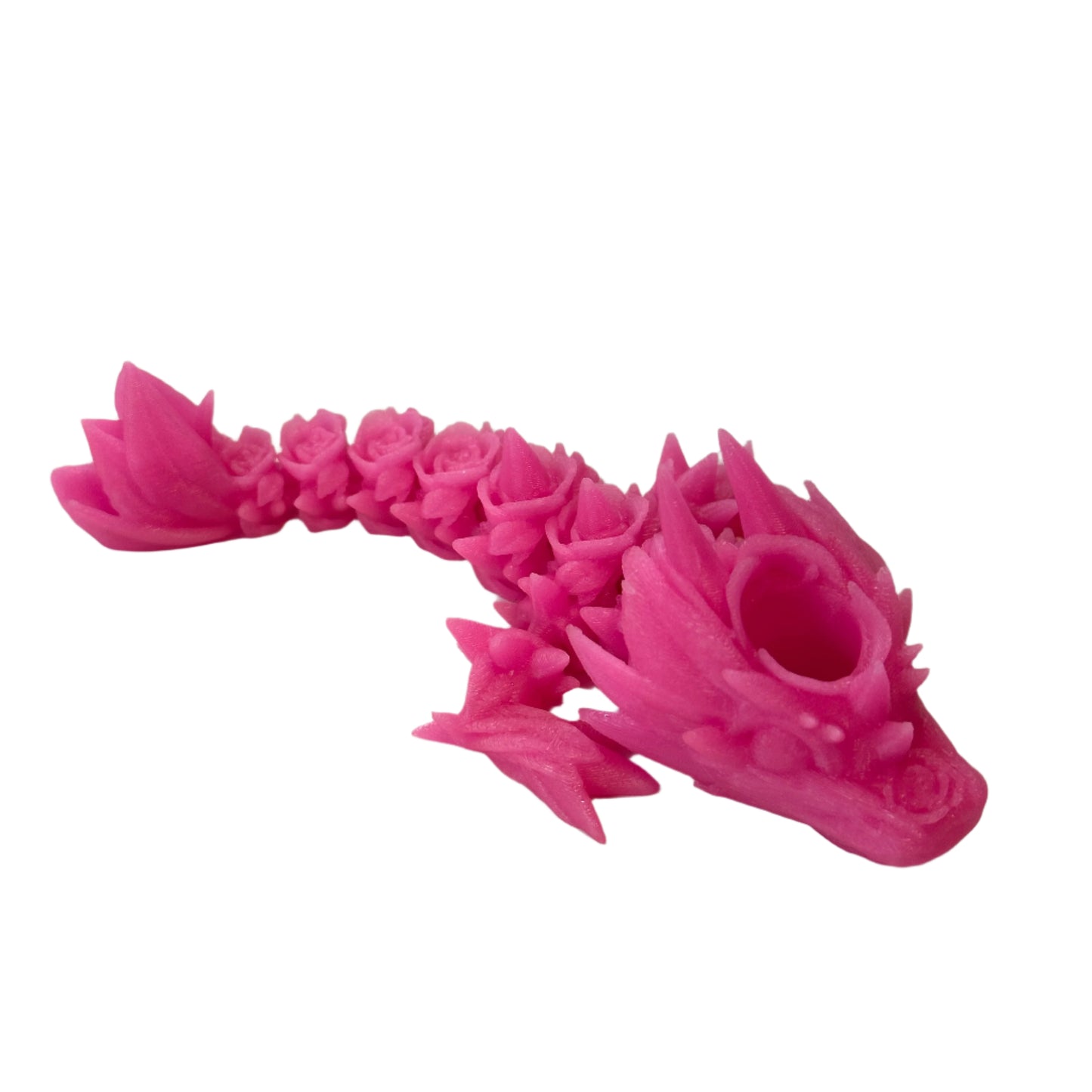 Rose Tadling Straw Topper - 3D Printed Articulating Figure