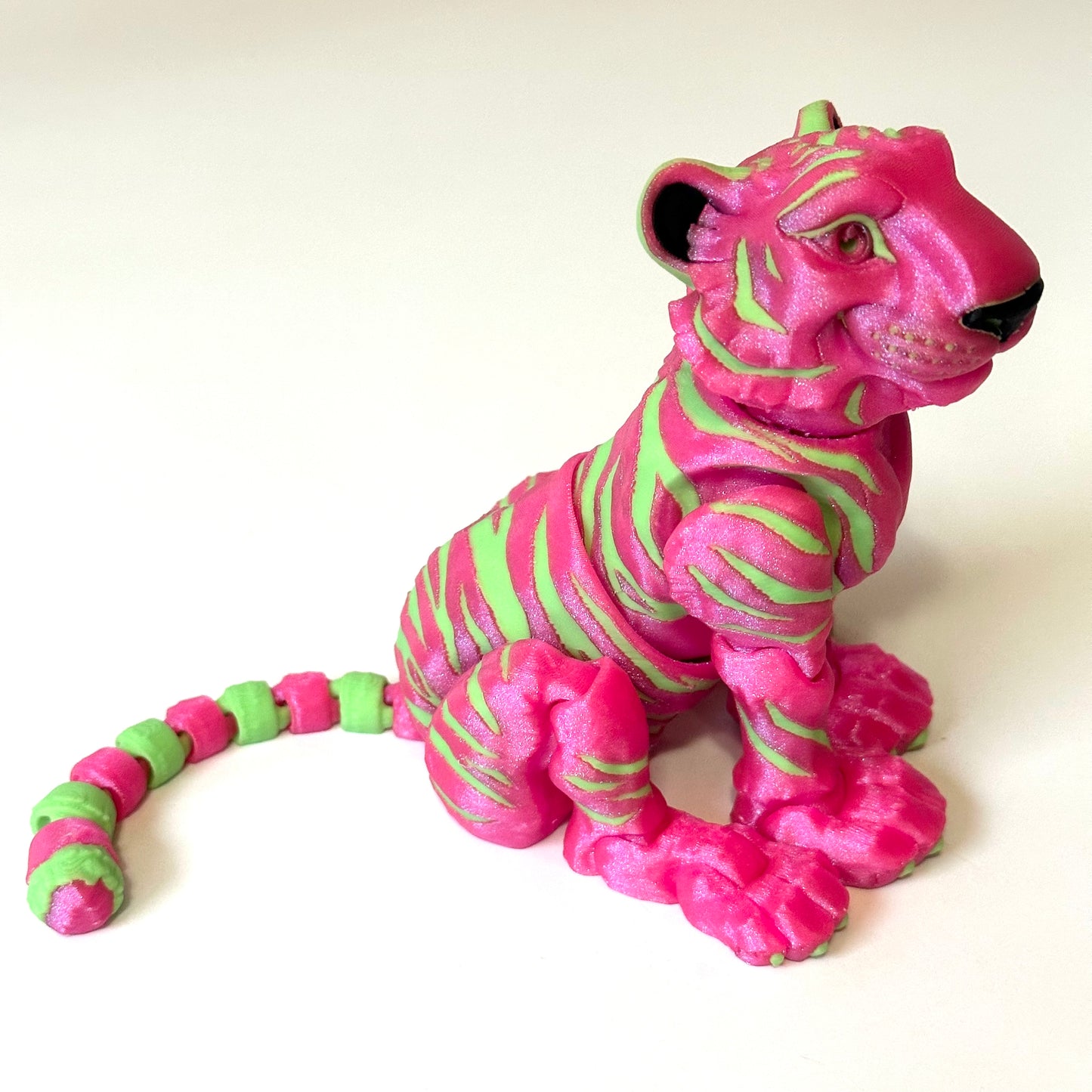 Tiger - 3D Printed Articulating Figurine