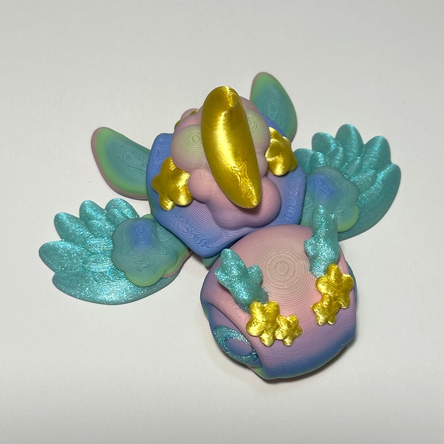 Dreamy Turtle - 3D Printed Articulating FIgure