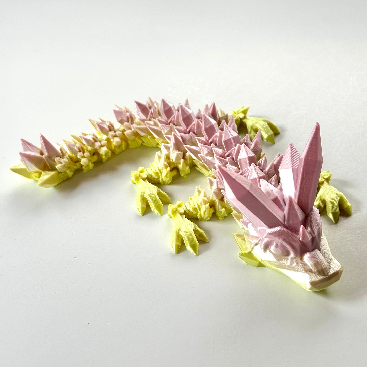 Baby Crystal Dragon - 3D Printed Articulating