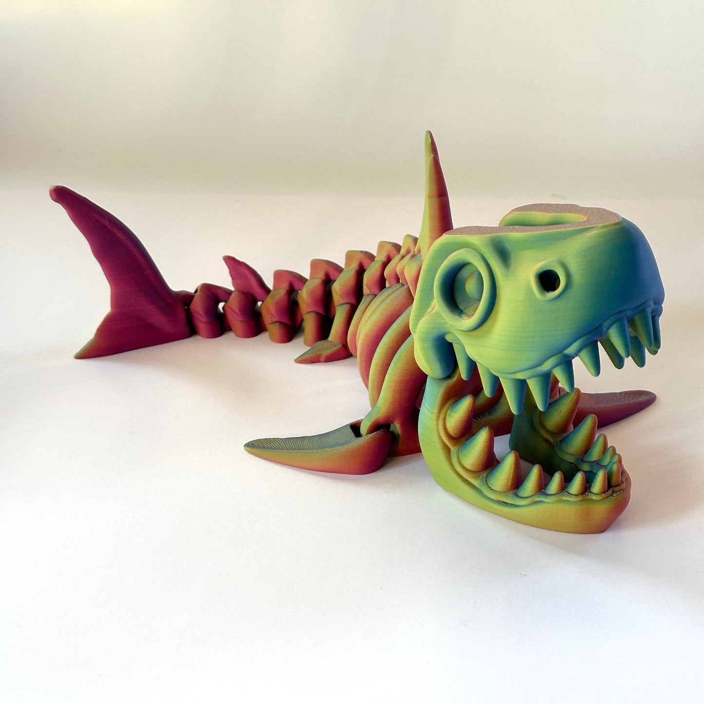 Giant Skeleton Shark - 3D Printed Articulating