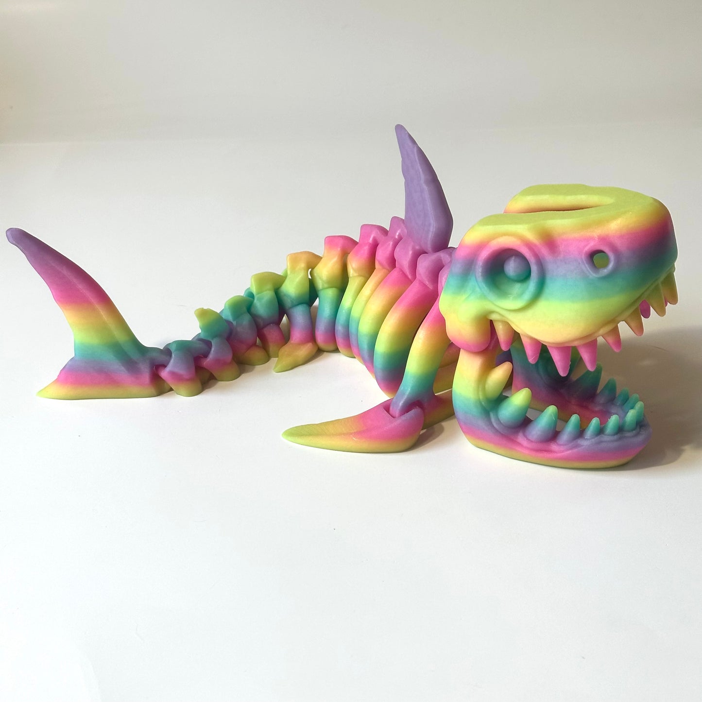 Giant Skeleton Shark - 3D Printed Articulating