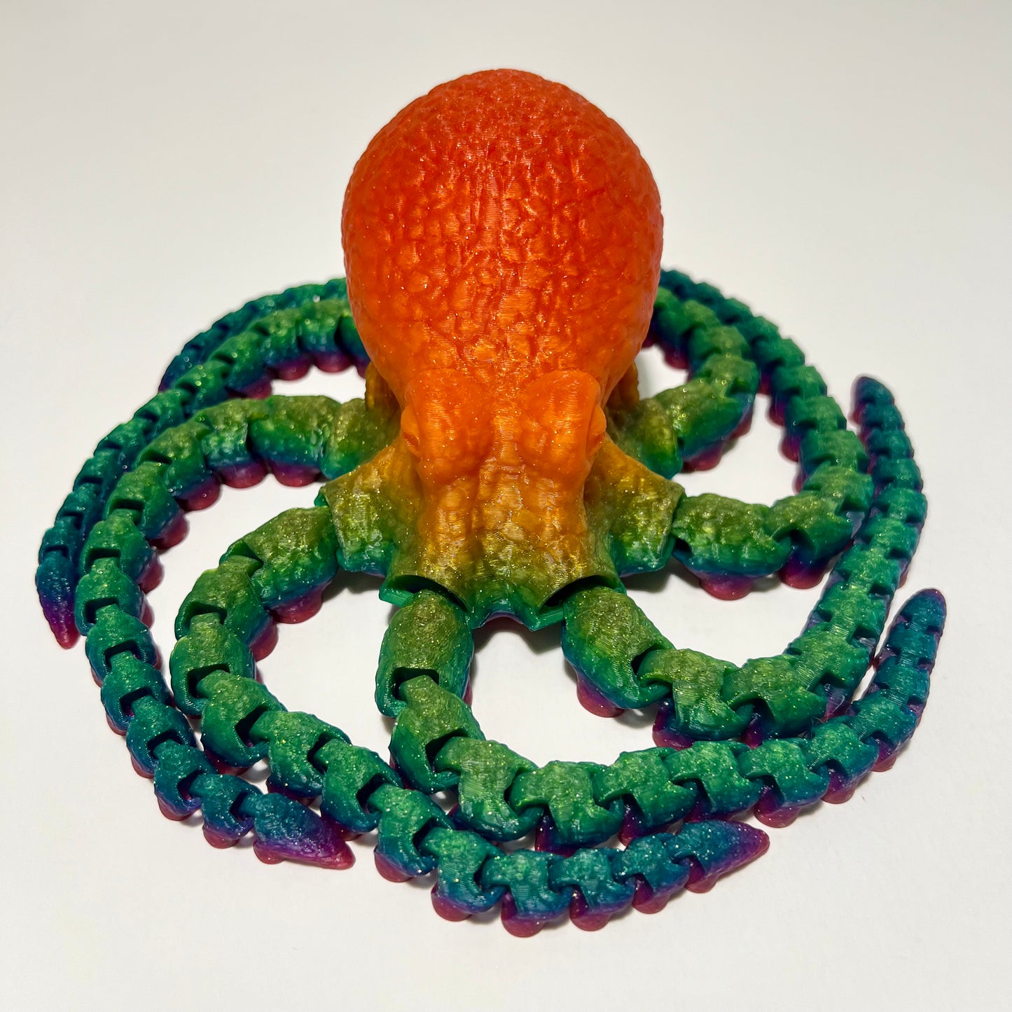 Giant Octopus - 3D Printed Articulating Figure