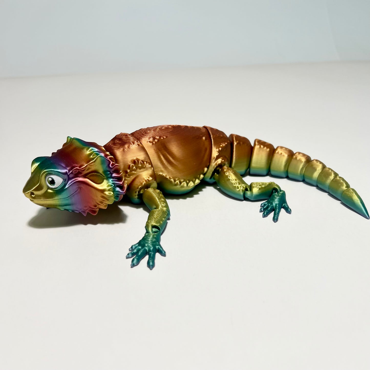 Flexi Bearded Dragon - 3D Printed Articulating Figure