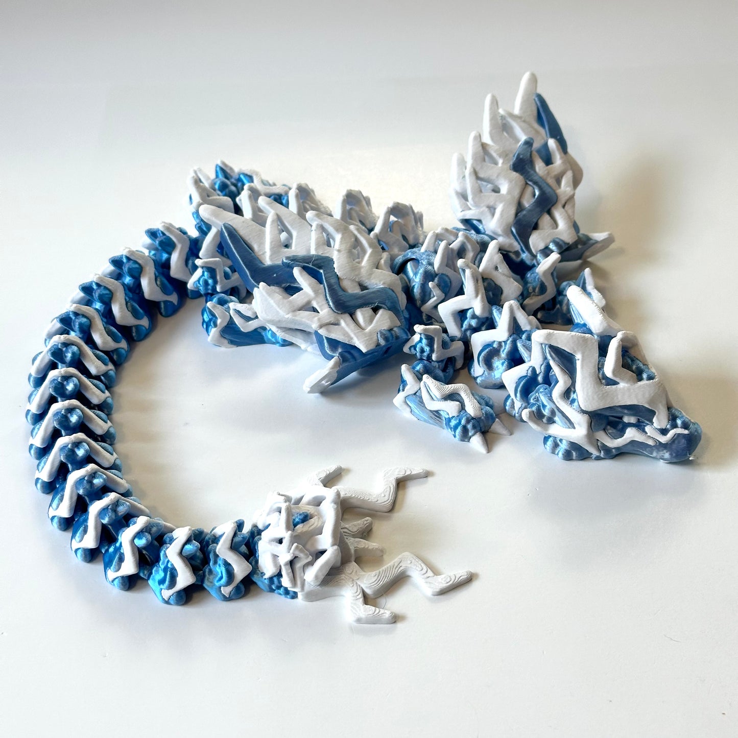 Large Storm Wing Dragon - 3D Printed Articulating Figure