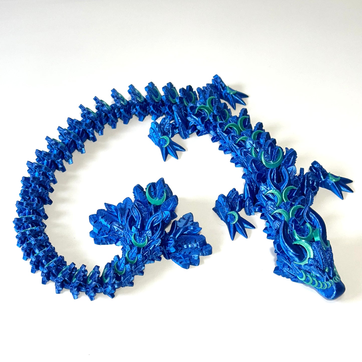 Large Lunar Dragon - 3D Printed Articulating