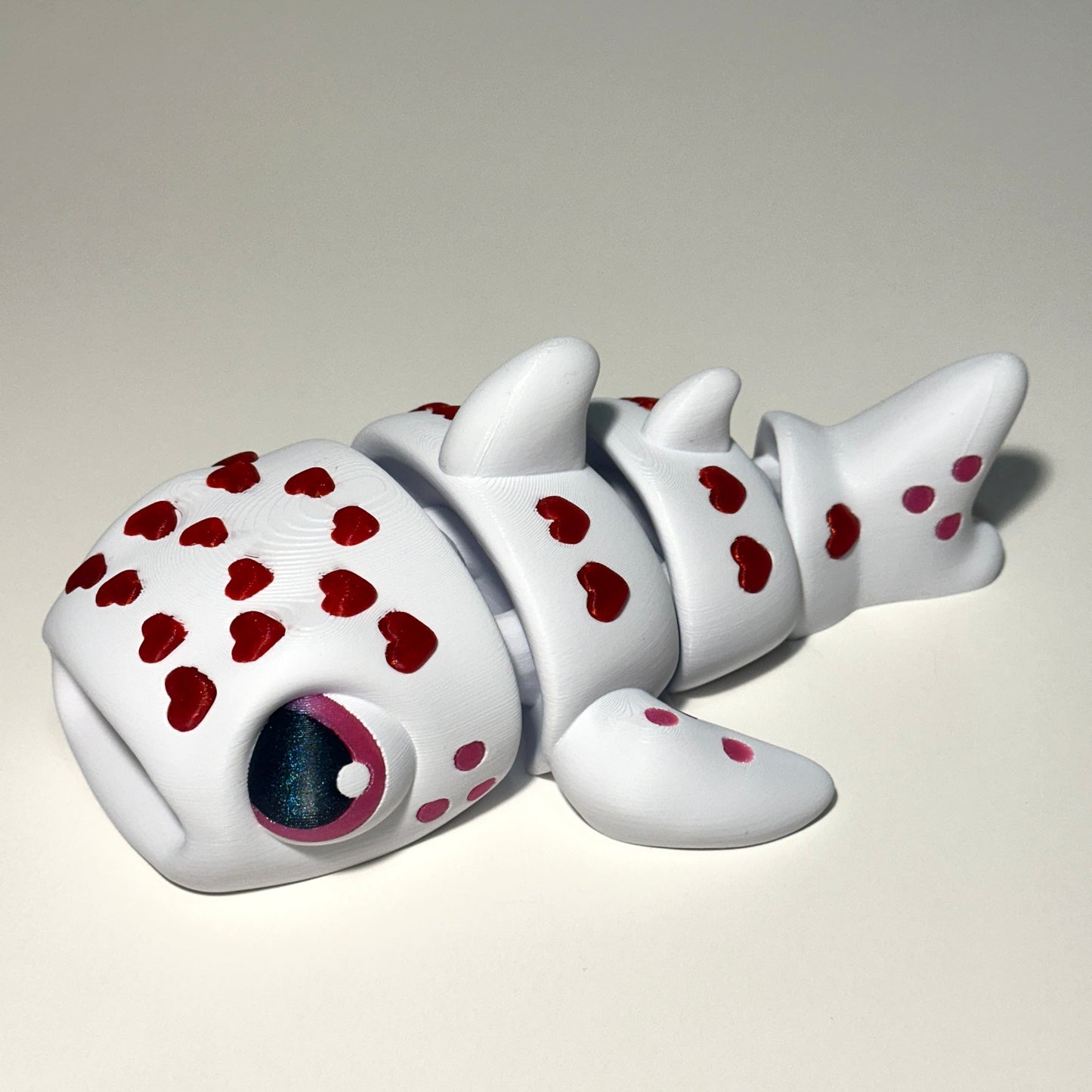 Giant Love Whale Shark -3D Printed Articulating Figure