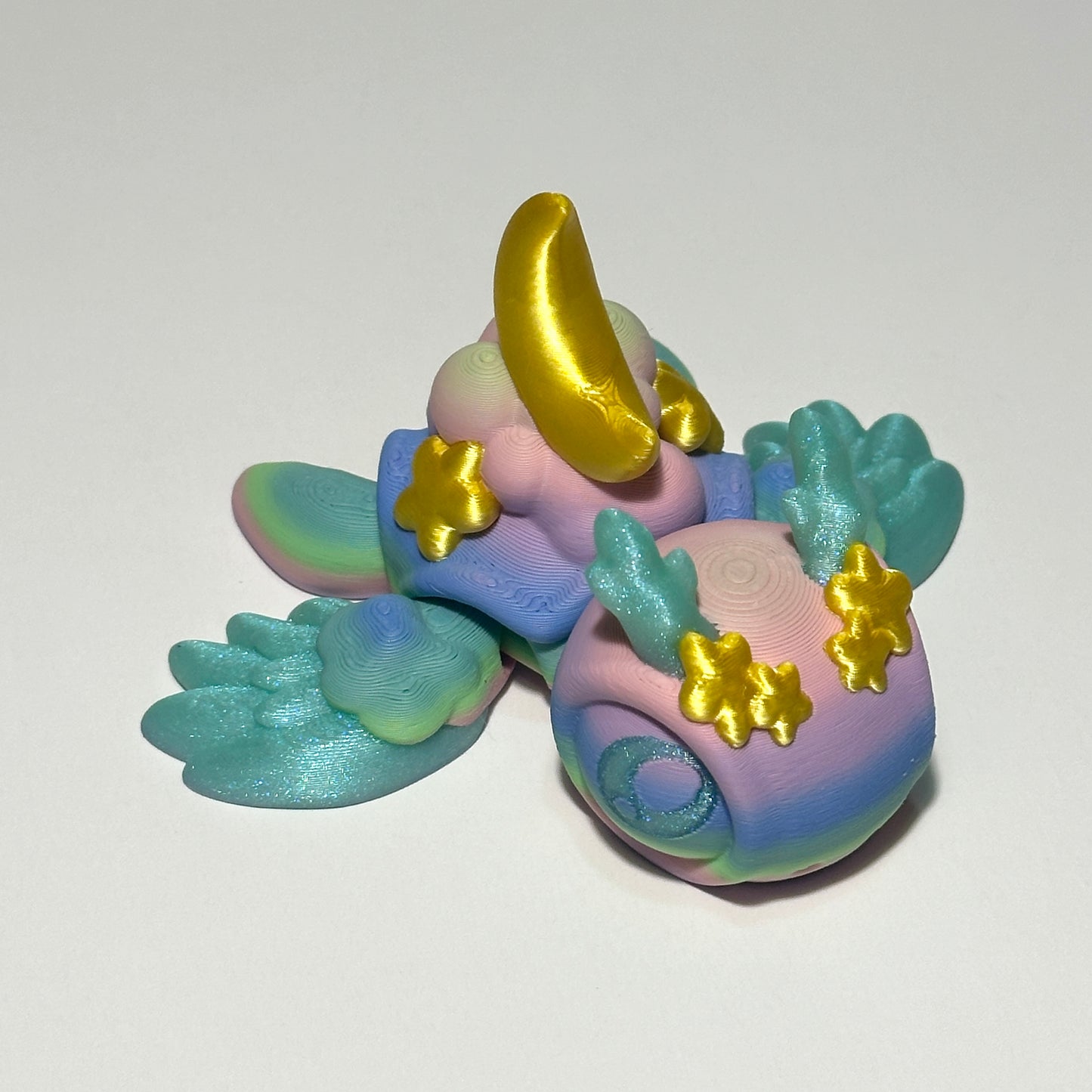 Dreamy Turtle - 3D Printed Articulating FIgure