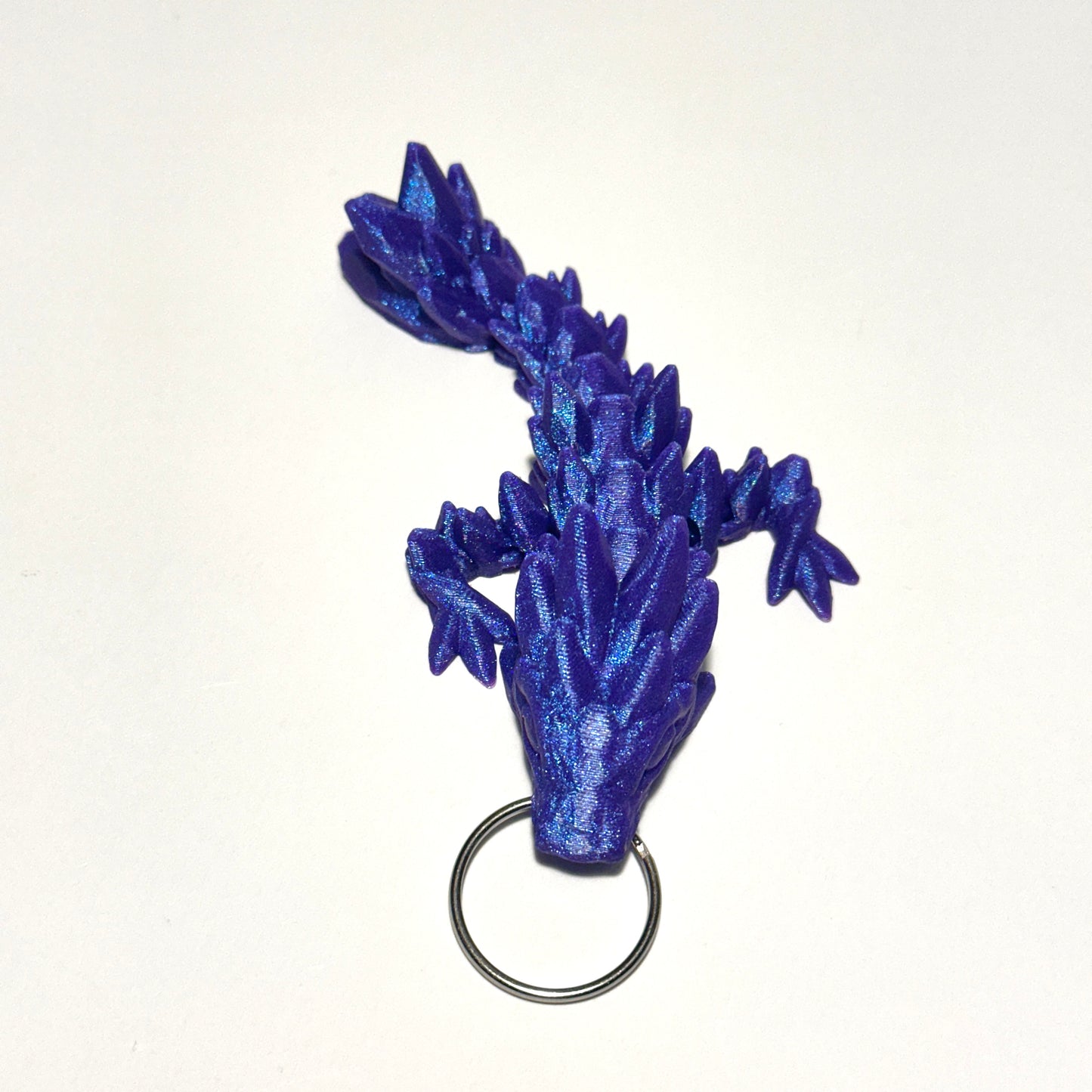 Gemstone Tadling Keychain - 3D Printed Articulating Figure