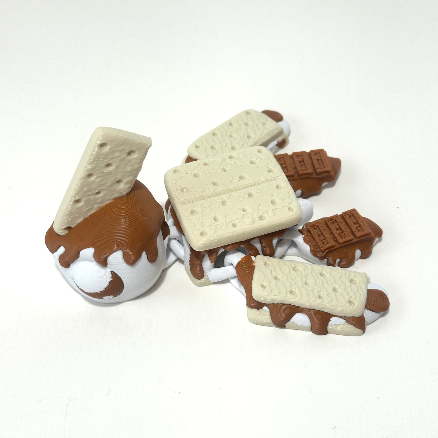 S'mores Turtle - 3D Printed Articulating Figure