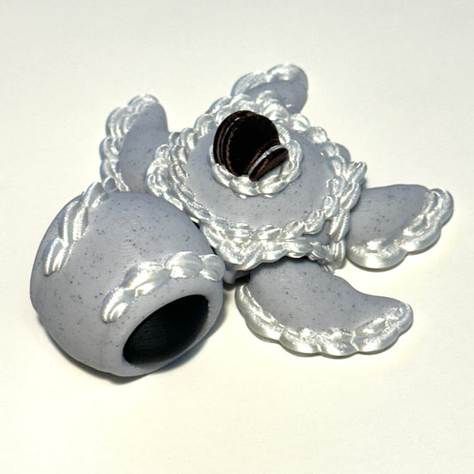 Cookie Cake Turtle - 3D Printed Articulating Figure