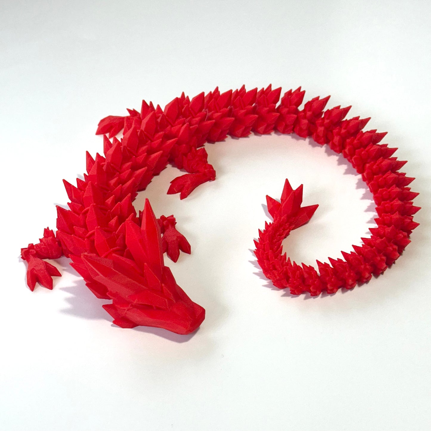 Large Crystal Dragons - 3D Printed Articulating