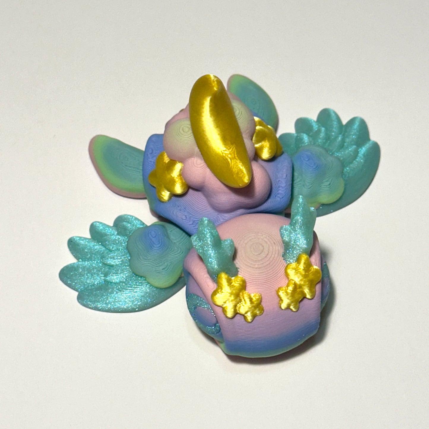 Dreamy Turtle - 3D Printed Articulating FIgure