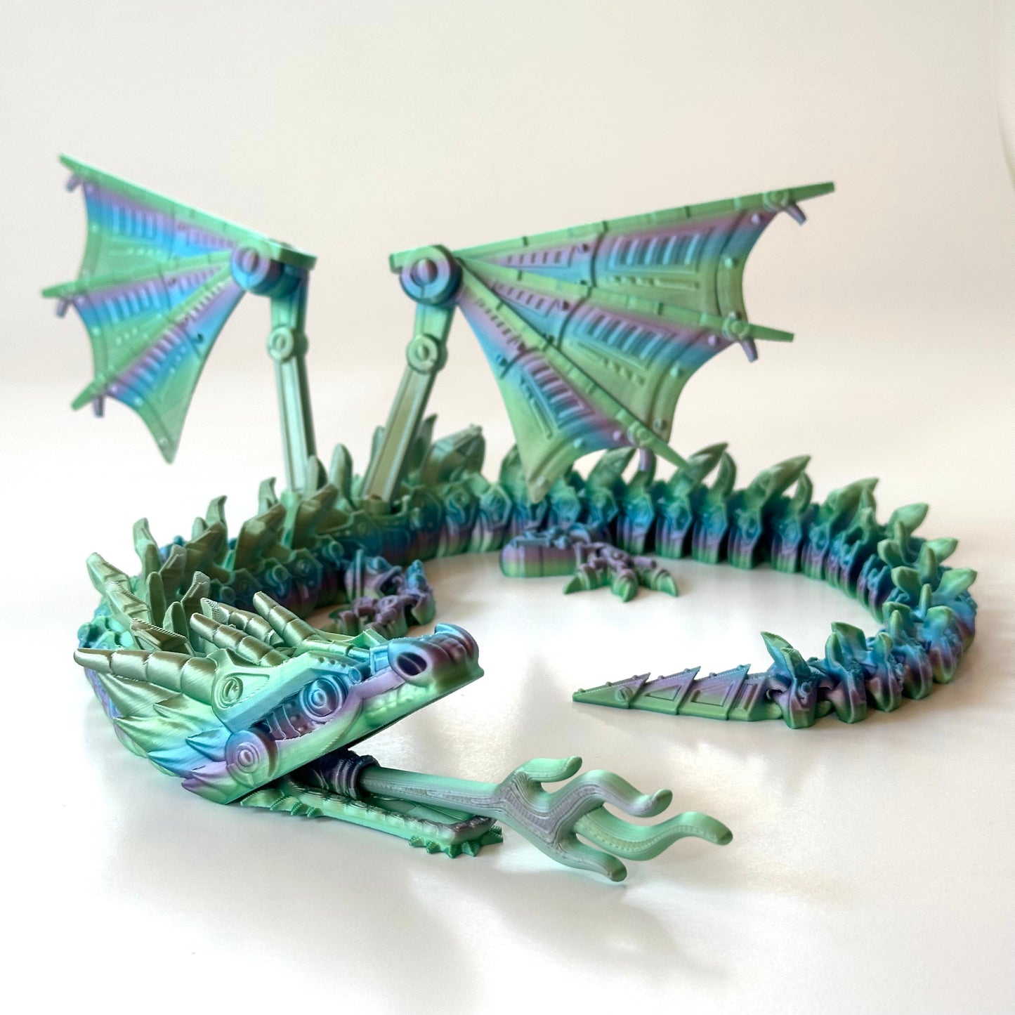 Flexi Mech Dragon - 3D Printed Articulating Figure