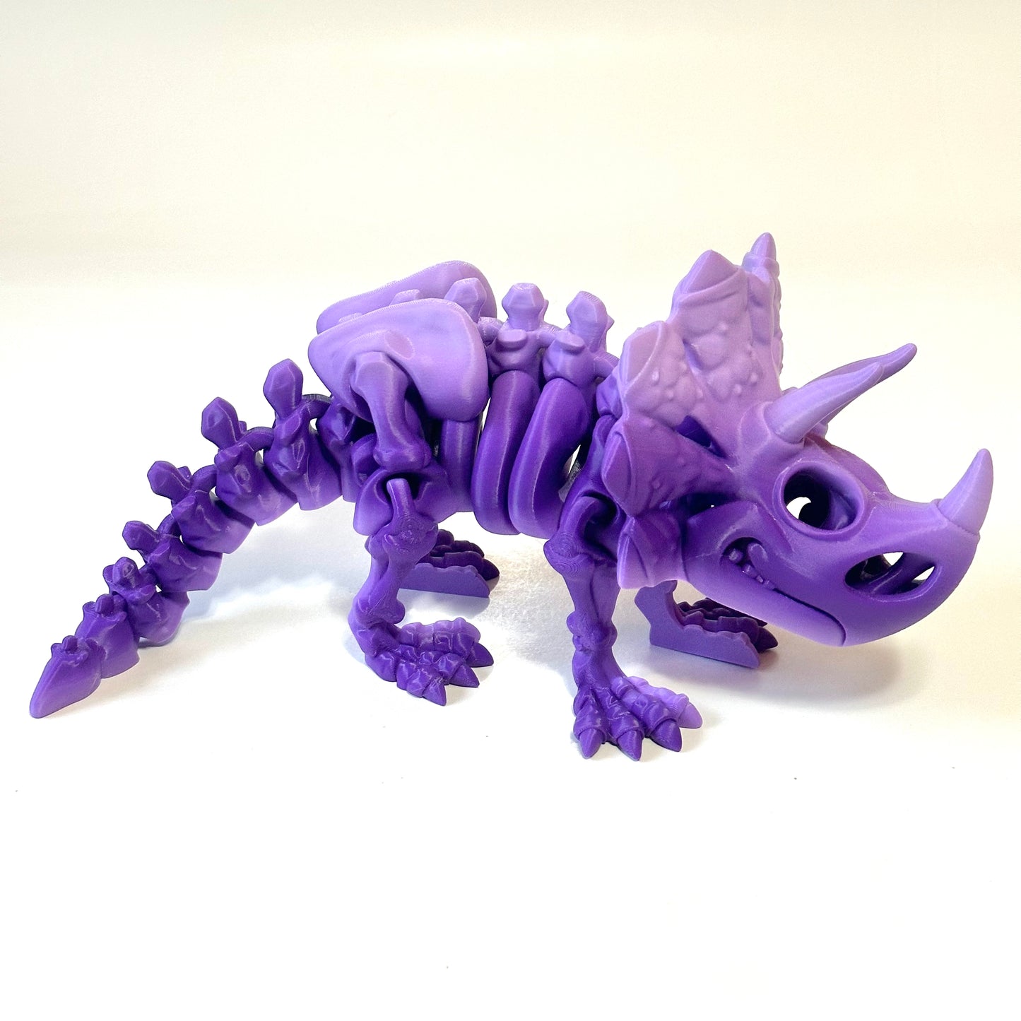 Giant Flexi Triceratops - 3D Printed Articulating Figure