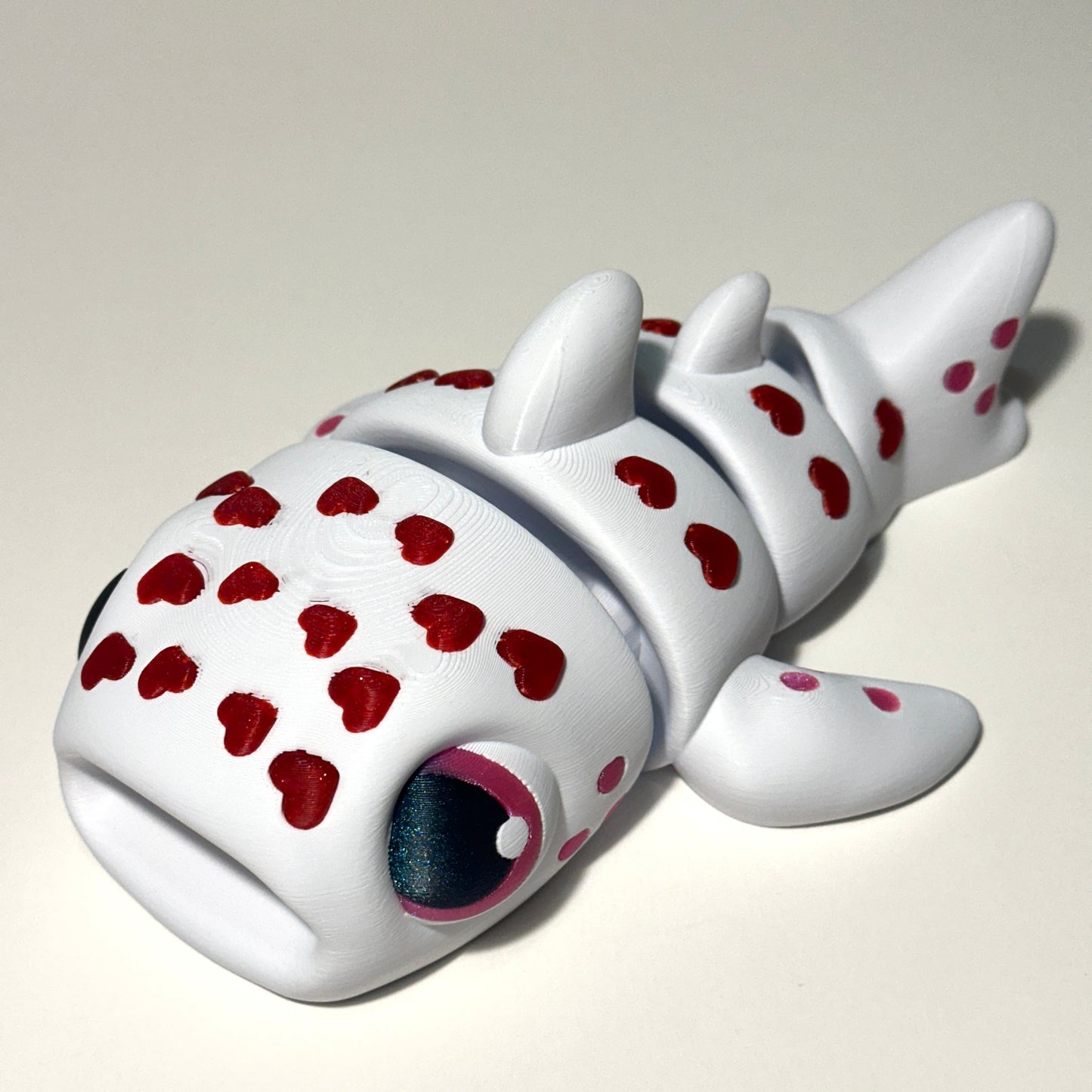 Giant Love Whale Shark -3D Printed Articulating Figure
