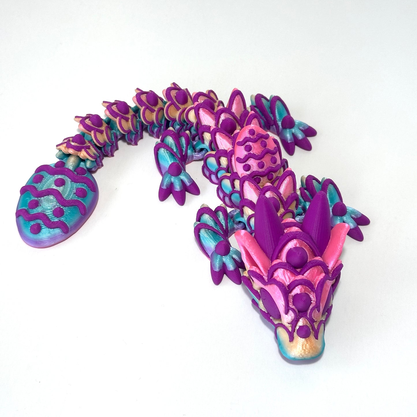 Baby Easter Cookie Dragon - 3D Printer Articulating Figure