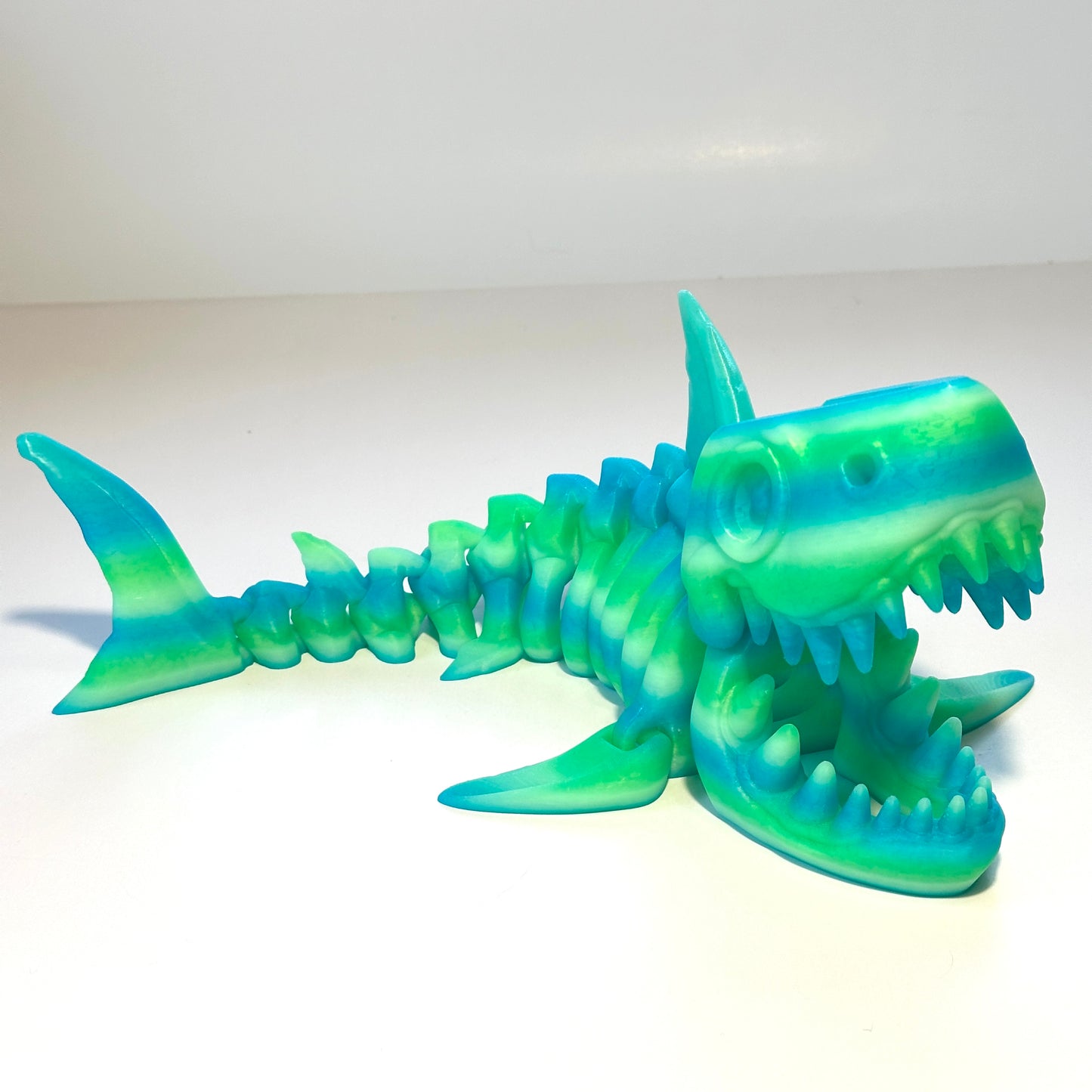 Giant Skeleton Shark - 3D Printed Articulating