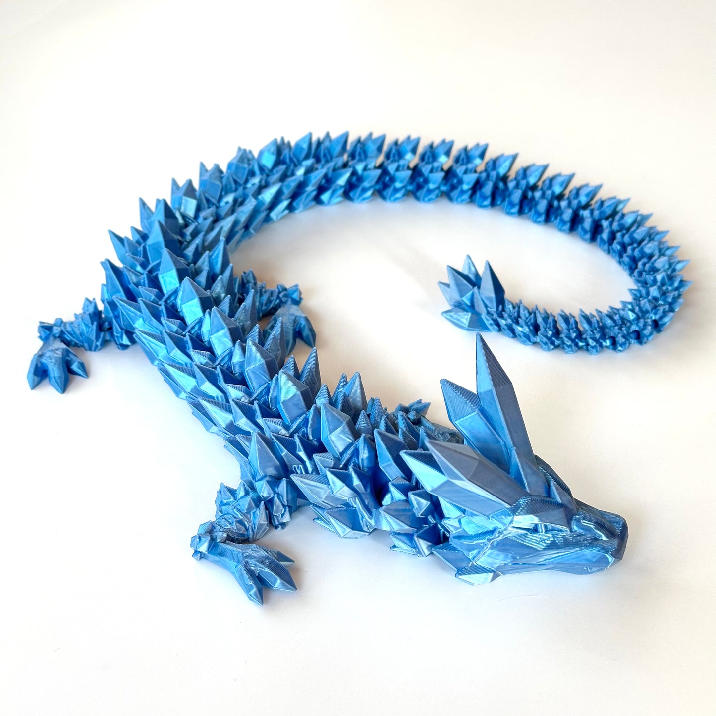 Large Crystal Dragons - 3D Printed Articulating
