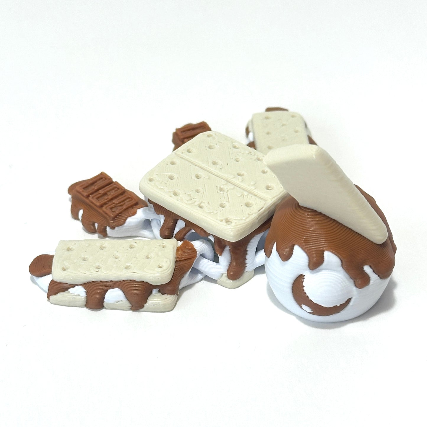 S'mores Turtle - 3D Printed Articulating Figure