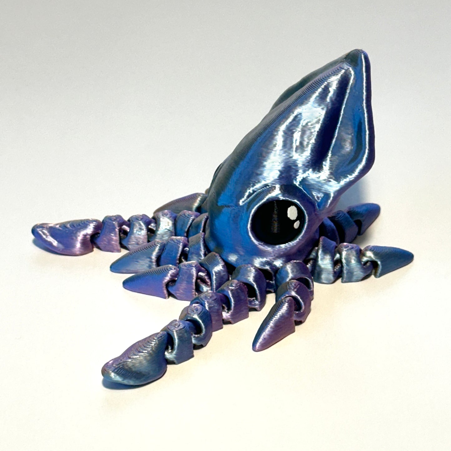 Flexi Squid - 3D Printed Articulating Figure