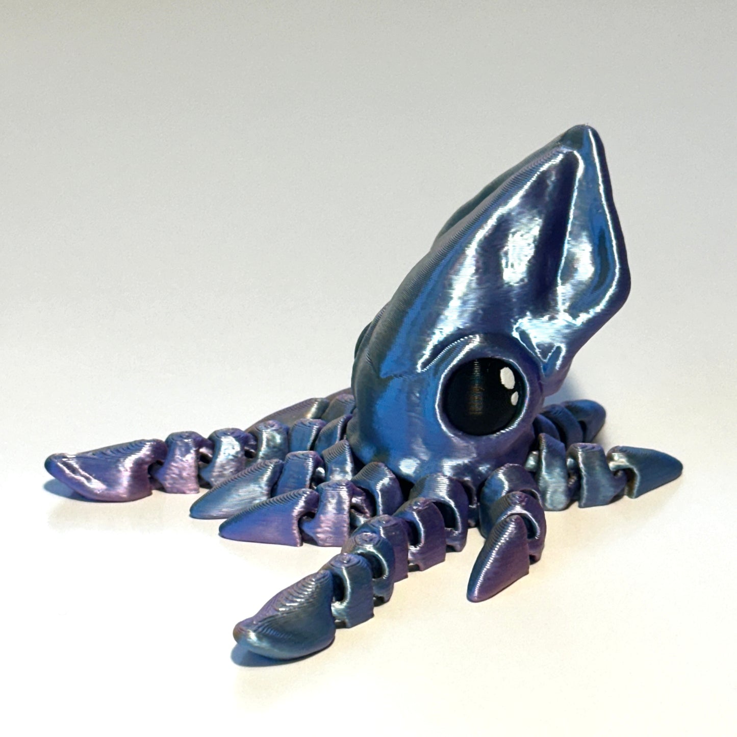 Flexi Squid - 3D Printed Articulating Figure