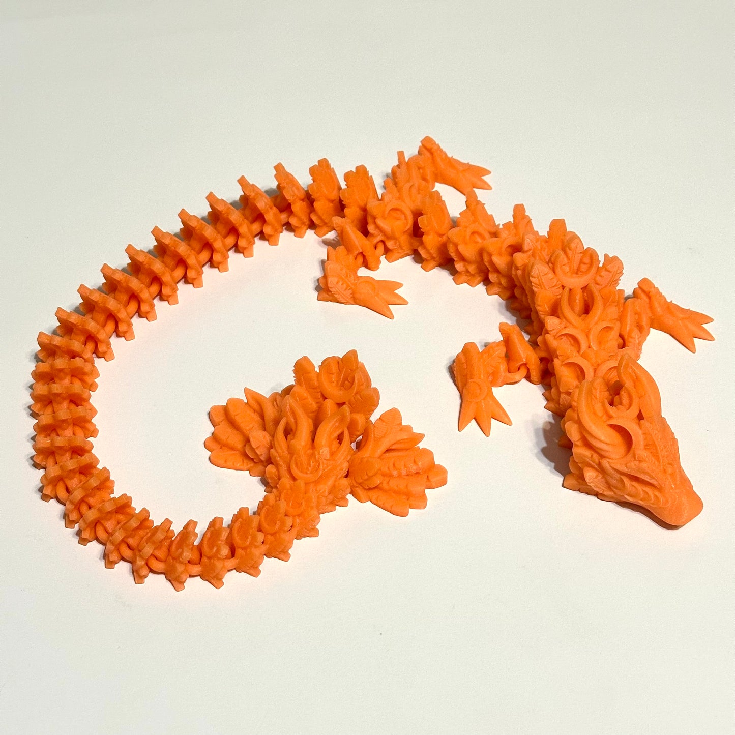 Large Lunar Dragon - 3D Printed Articulating