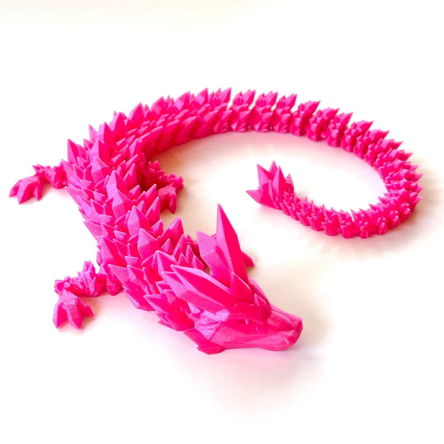 Large Crystal Dragons - 3D Printed Articulating