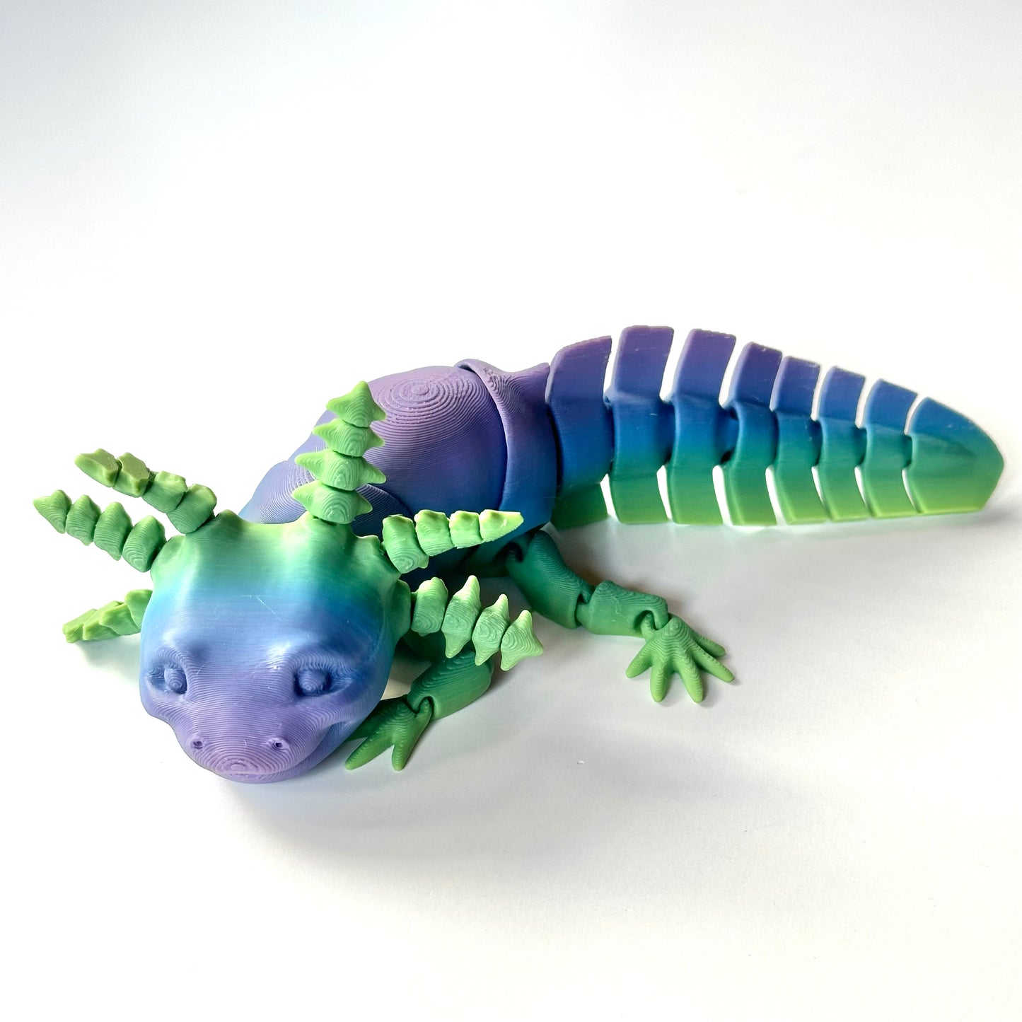 Axolotl - Fully Articulating 3D Printed Figurine