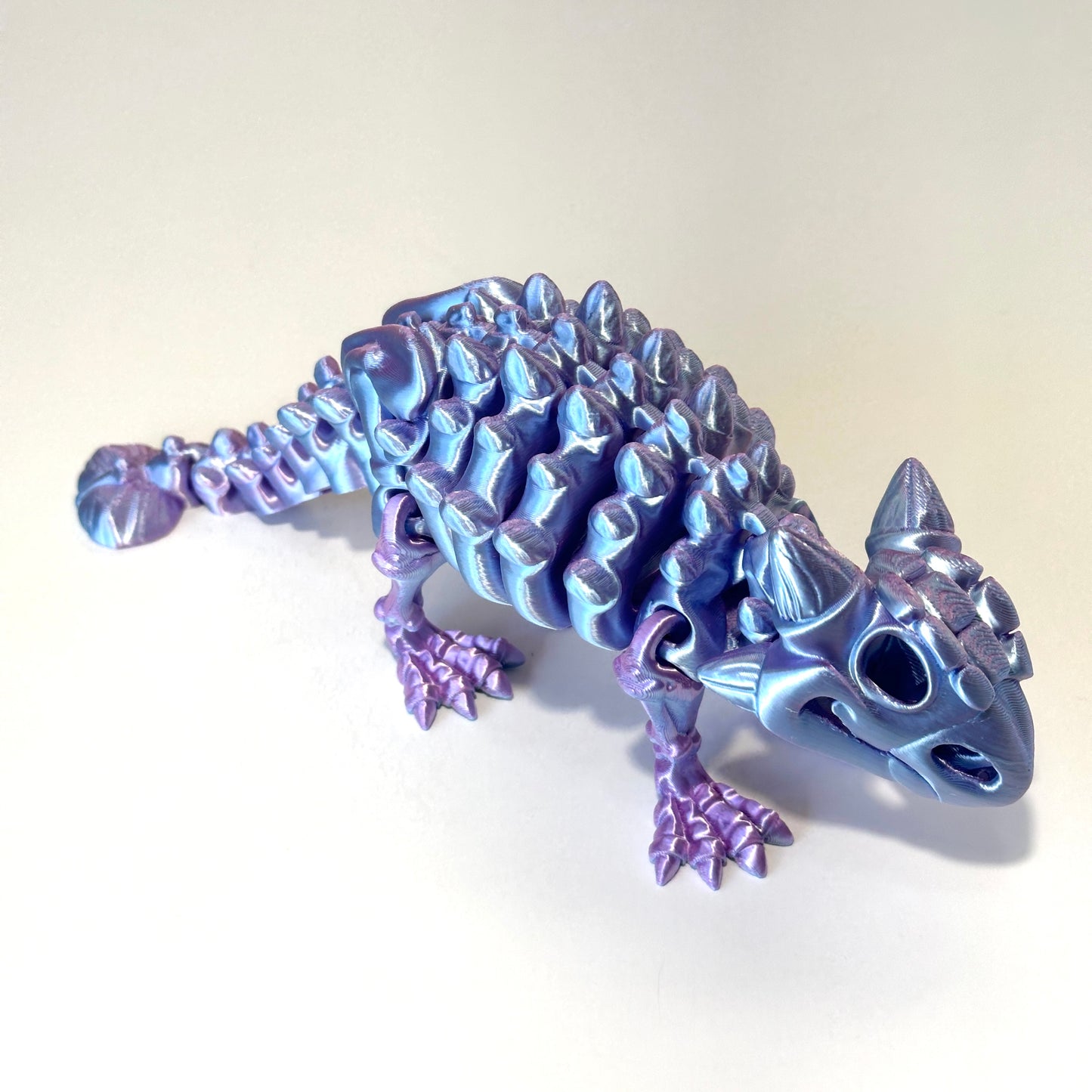 Flexi Skeleton Ankylosaurus - 3D Printed Articulating Figure