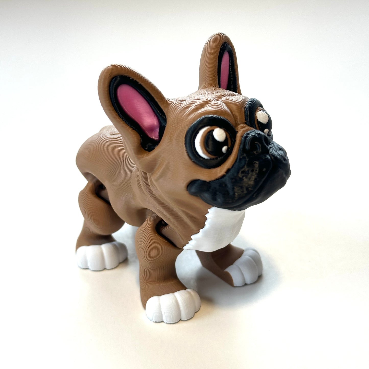 Flexi French Bulldog - 3D Printed Articulating Figure