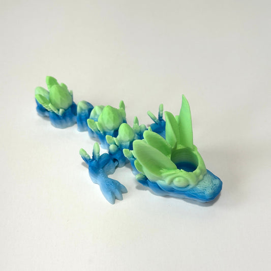 Easter Tadling Straw Topper - 3D Printed Articulating Figure