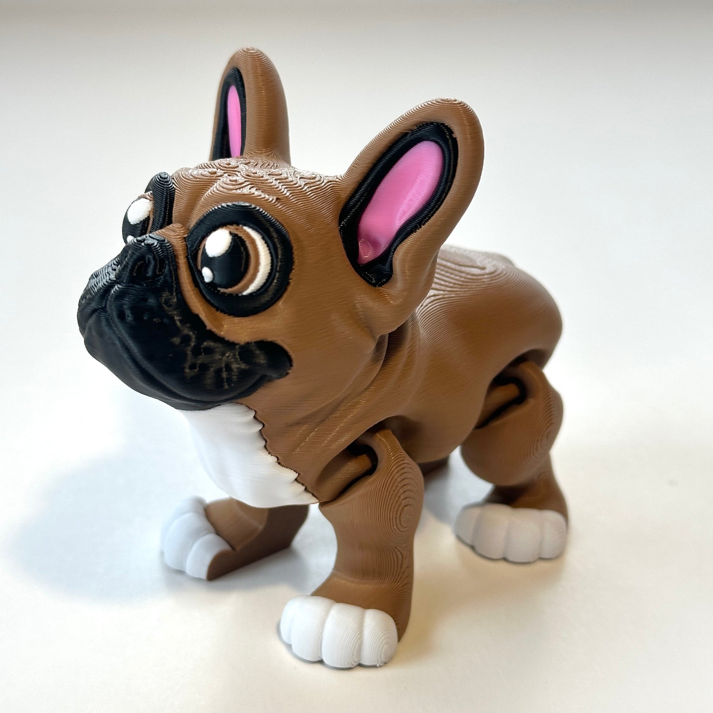 Flexi French Bulldog - 3D Printed Articulating Figure