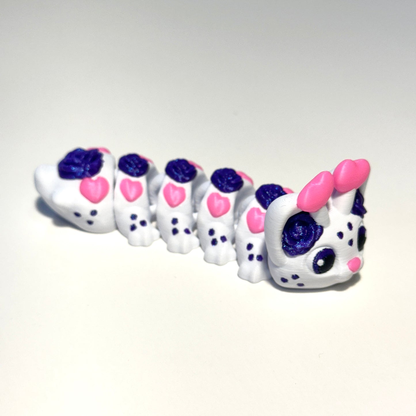 Cat-er-pillar - 3D Printed Articulating Figure