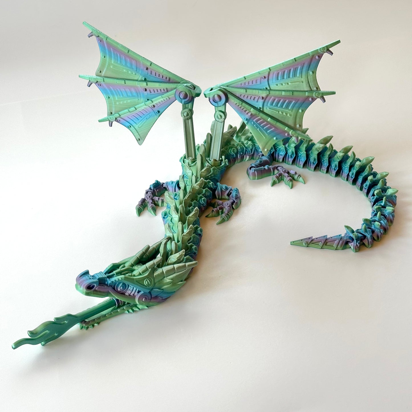 Flexi Mech Dragon - 3D Printed Articulating Figure