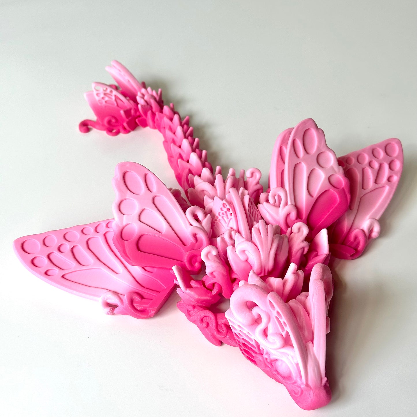 Baby Butterfly Dragon - 3D Printed Articulating Figurine